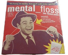 Mental Floss The Trivia Game 2005 Board Game- Factory Sealed Band New