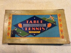 Antique 1920/1930’s TABLE TENNIS – Marks Brothers Co. Boston. In box.