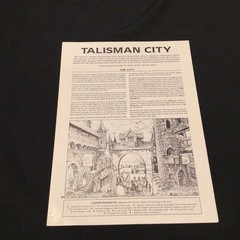 Games Workshop Talisman 2nd Edition Game CITY EXPANSION SET COMPLETE AND MINT!