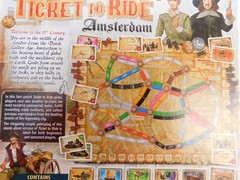 DoW Ticket to Ride Amsterdam in opened but complete and in great shape