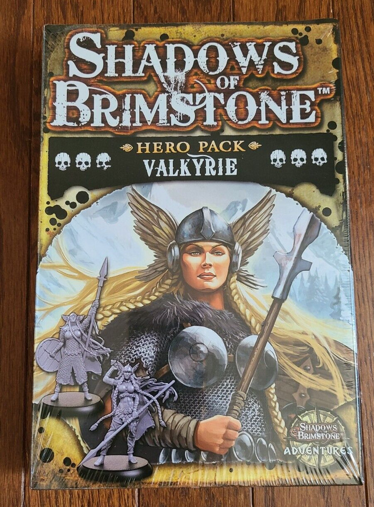 Shadows of Brimstone Valkyrie Hero Pack – Kickstarter Exclusive – New