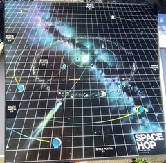 Space Hop Game of the Planets Board Game Vintage 1973 Teaching Concepts Complete