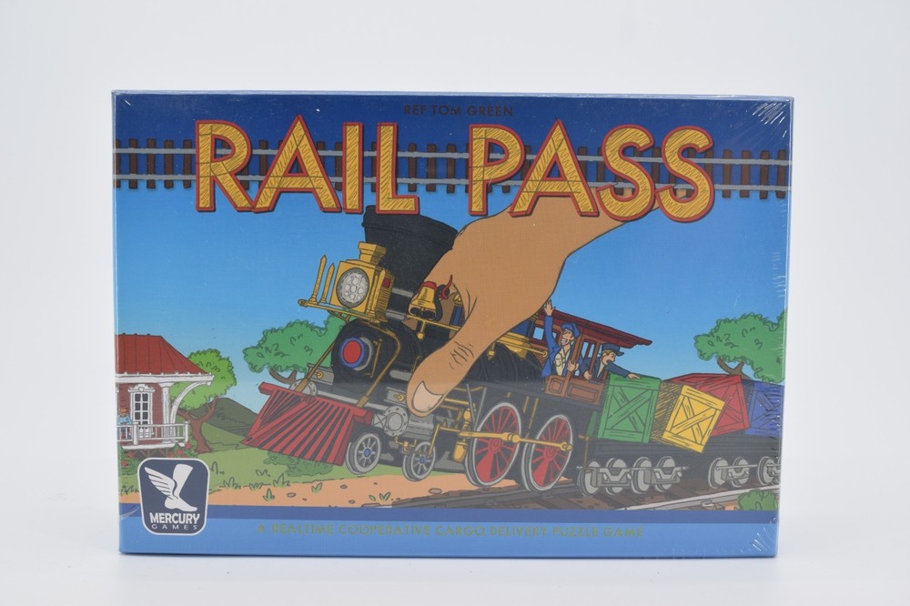 Rail Pass Game A Realtime Cooperative Cargo Delivery Mercury Games NEW Sealed