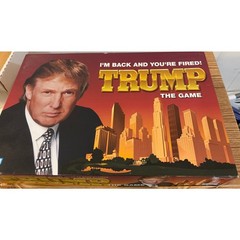 Trump The Game Parker Brothers 2004 Complete Adult Board Game Hasbro Rare