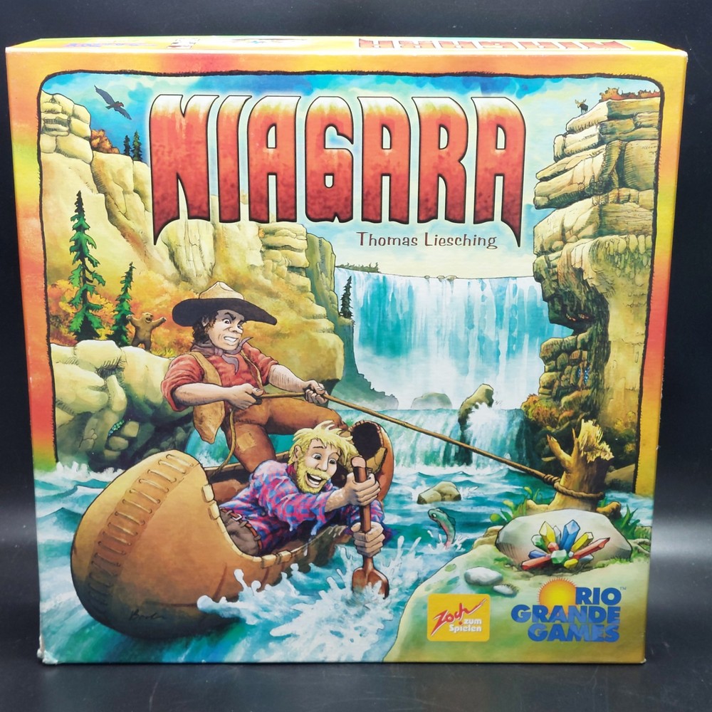 Niagara Family Board Game COMPLETE EXCELLENT SHAPE Rio Grande Games 2004 READ