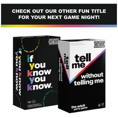 If You Know You Know Adult Party Game For Friends Couples Game Night