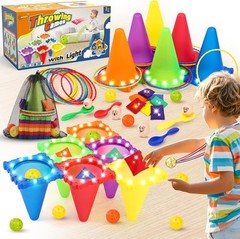 49PCS LED Carnival Games Combo Set for Kids – Perfect Outdoor Fun & Activities
