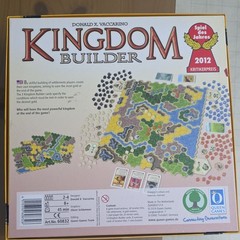 Queen Games Kingdom Builder Board Game Award-Winning Strategy 2012