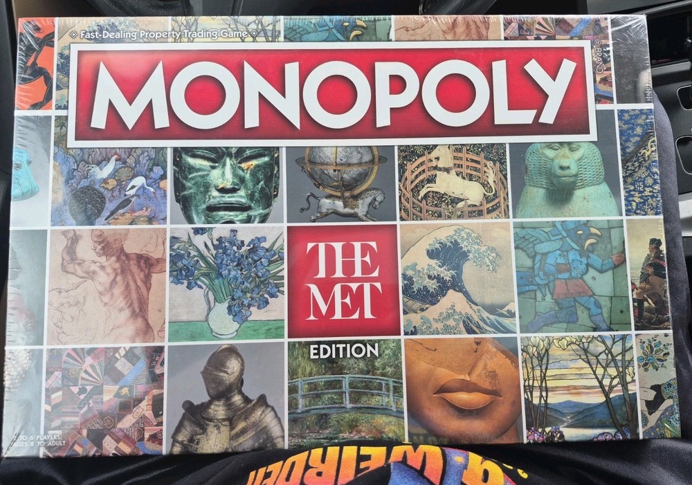 Hasbro ~ MET Metropolitan Museum of Art Monopoly Board Game ~ Factory Sealed