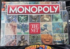 Hasbro ~ MET Metropolitan Museum of Art Monopoly Board Game ~ Factory Sealed