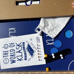 Klask Tabletop Board Game Complete Magnetic Foosball Hockey Battle Party Denmark