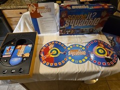 Scene It? Squabble Game W/Real Clips Trivia Movie TV Music More DVD Men vs Women