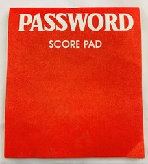 1986 Password Game 25th Edition by Milton Bradley Complete Good Cond FREE SHIP