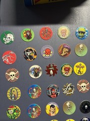 Collection Of Pogs And Slammers 335 Pogs And Slammers – 21 Plastic 9 Metal Slamm