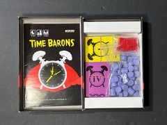 Time Barons Board Game NECA Wizkids 100% COMPLETE RARE