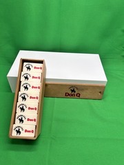 Vintage DON Q SERRALLES Quixote Rum Promotional Bakelite Domino SET Clean JAPAN