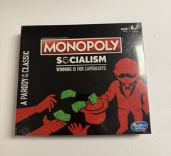 Monopoly Socialism Winning Is For Capitalists Parody Of Classic Game NEW SEALED