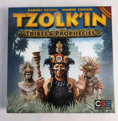 TZOLK’IN Board Game TRIBES & PROPHECIES Exp UNPUNCHED Czech Games Edition 2013