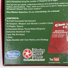 CLUE Master Detective BOARD GAME HASBRO Gaming 2020 Complete!