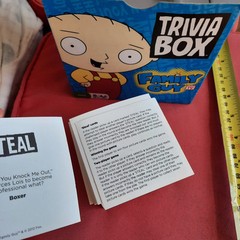 2012 Family Guy Trivia Box Official Game with Trivia Question Character Cards