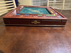 Monopoly Collector’s Edition Franklin Mint Wood Game Board w/ Standard Pieces