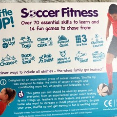 Shuffle Up Soccer Fitness Game for Kids Aged 4+ 14 Great Games