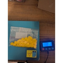 Vintage Bingo Markers Bulk Lot 2 oz Round Yellow Plastic Retro Game Night