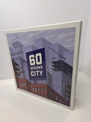 60 Second City – A 2 Player City Building Collaborative board game NEW In Stock