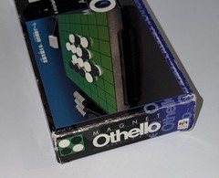 Vintage MegaHouse Japanese Magnet Othello Portable Board Game Magnetic With Box