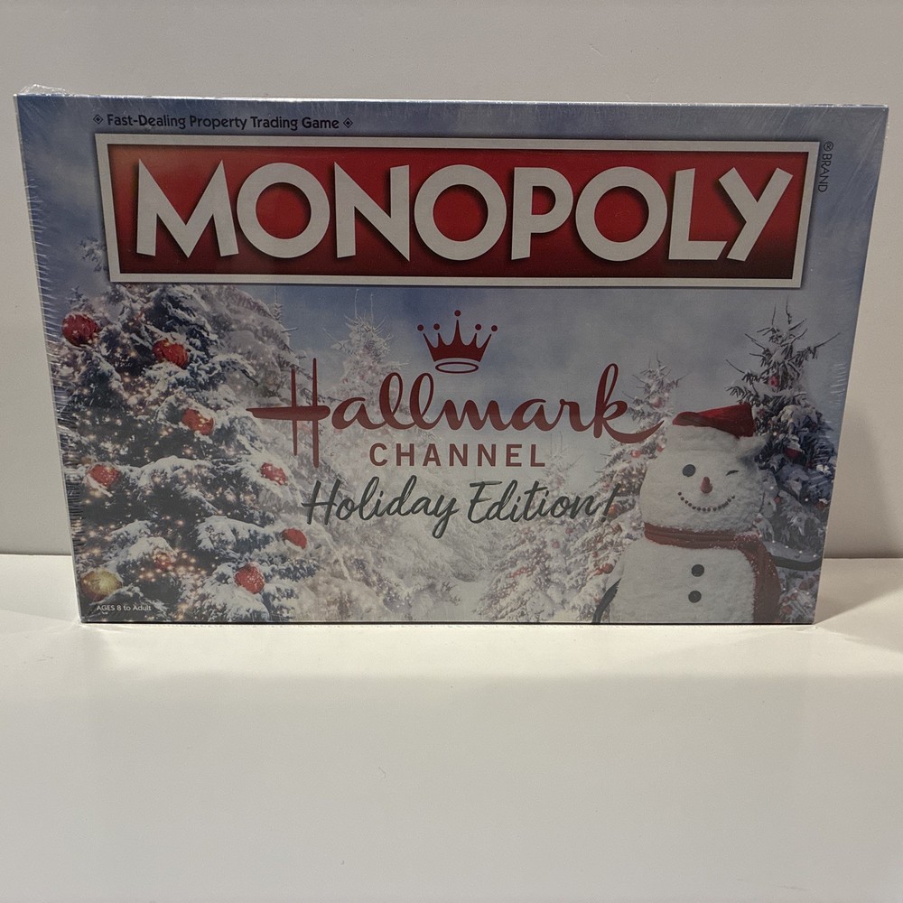 2020 Hallmark Channel Holiday Edition Monopoly Board Game Hasbro Sealed