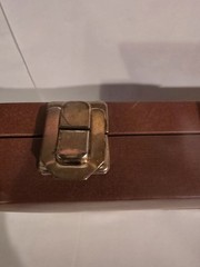 Cardinal Vintage Rummy-O Rummikub Game with Faux Leather Carrying Case Good Cond