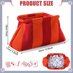 Mahjong Tile Bag Mahjong Empty Bag Crochet Purses Mah Jong and Gift for Game …