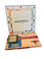 Vintage 1961 Monopoly Board Game by Parker Brothers Classic Original