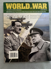 World at War #52 w/ “Sealion” game UNPUNCHED complete; Germany invades England