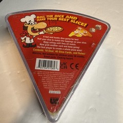 Pizza Party Dice Game For 2 Players Fun Family Entertainment Travel Friendly NEW
