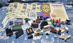 Mystery Mansion 1995 Electronic Talking Game Parts Furniture Figures Cards Only