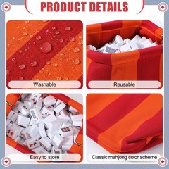 Mahjong Tile Bag Mahjong Empty Bag Crochet Purses Mah Jong and Gift for Game …