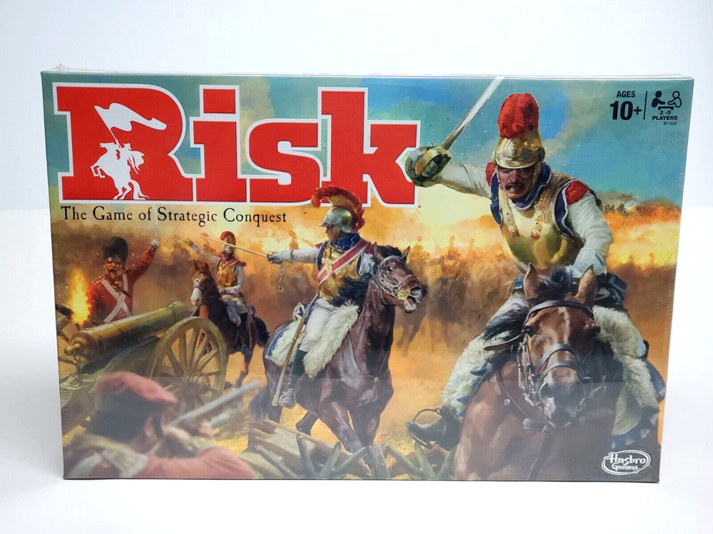 Risk The Game of Strategic Conquest Board Game 2015 Hasbro New & Sealed
