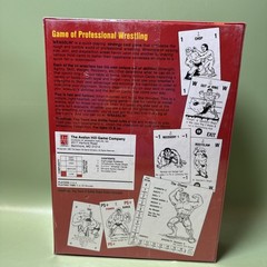 Avalon Hill Wrasslin Professional Wrestling Board Game New Sealed Box Strategy