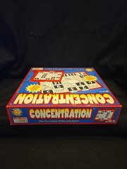 New And Sealed CONCENTRATION Board Game 2002 Classic Game Of Mix & Match