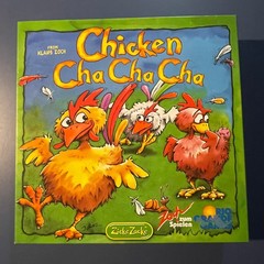 Chicken Cha Cha Cha Board Game 100% COMPLETE Zicke Zacks Rio Grande Games