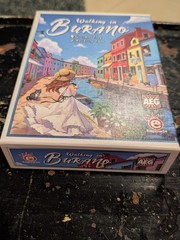 Walking in Burano Board Game AEG 1-4 Players 14+