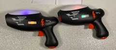 Sharper Image Space Blaster Shooting Game 206000-01- LR3058 Guns & Manual Only