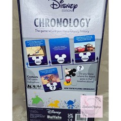 Buffalo Disney Edition Multicolored Chronology History Trivia Card Game New