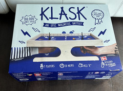 NEW Klask Tabletop Board Game Magnetic Foosball Hockey Battle Denmark Ages 8+