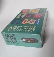 Letterpool: 2-6 Players Board Games for Adults, Family, Teens Fun Word Game