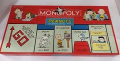 Monopoly Peanuts Collector’s Edition Board Game 2002 New Snoopy