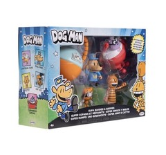Dog Man 2.5 Scale Action Figures Multipack Wave 4 Jakks Inch Supa Buddies Part