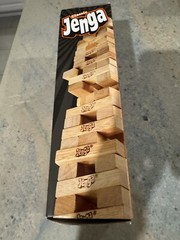 Hasbro Classic Jenga game, wooden pieces, NEW
