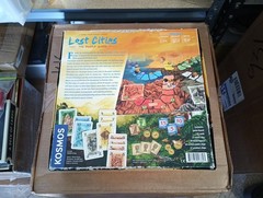 REINER KNIZIA LOST CITIES BOARD GAME GREAT FOR ANY COLLECTION!